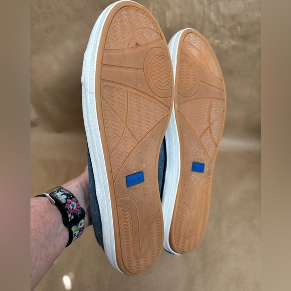 Women's Center III Canvas Casual Sneakers in Blue Chambray. Size 9 - Picture 6 of 7